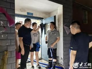 潍坊市寒亭区寒亭街道全力以赴织密防汛“安全网”