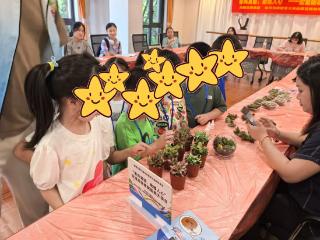 “夏日拾趣，微观造景”——拱宸桥街道助联体亲子微景观DIY手工活动
