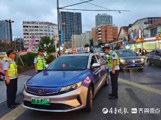 停车1分钟计价器跑了3公里！青岛一出租车安装“跑得快”被查