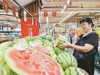 今年首批宁夏硒砂瓜登鹭 每个都有专属“身份证”
