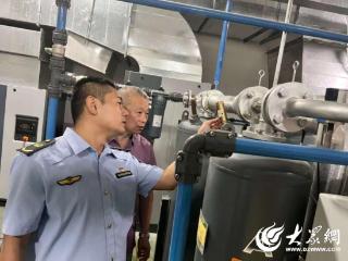 蓬莱区市场监管局强化高温天气、汛期特种设备安全监管