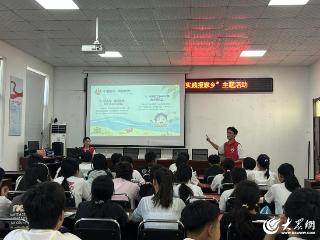 文化社区建设 | 郯城县胜利镇开展“青春归巢献热忱 文明实践报家乡”主题活动