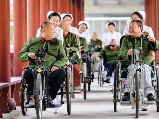 山东省第二荣军优抚医院：轮椅上的八段锦