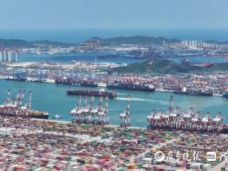 青岛港上半年新增航线创新高，助力国际航运中心建设再上新台阶
