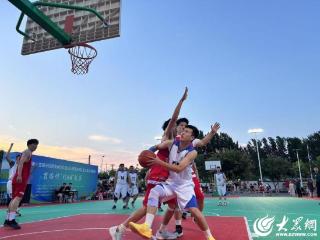 篮球跃动时，烟火升腾处！潍坊潍城“村BA”点燃乡村夏夜
