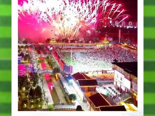 287万人在线陪伴 村超重启感恩之夜烟花秀 让我们一起许下最美好的愿望