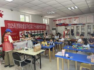 济阳街道运河社区开展“创意无限 乐拼童年”乐高积木拼搭活动