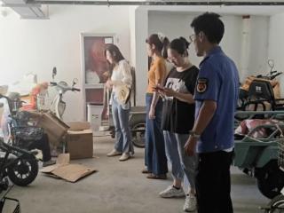 李营街道任旺社区开展消防安全整治专项行动