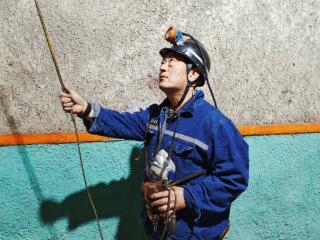 山东能源唐口煤业瓦斯工赵业涛的安全刻度