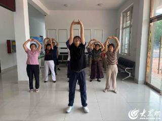 一招一式皆养生！德州天衢新区抬头寺镇八段锦活动点燃村民健康热情