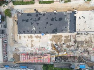 池州主城区部分停车场建设进入收尾冲刺阶段