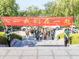 “八一”泰安老兵慰英魂