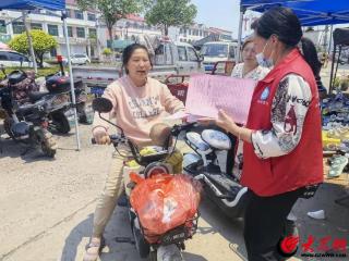 沂水县崔家峪镇：扫黑除恶常态化 普法宣传护安宁