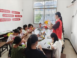 宜春丰城：“折纸课堂展风采 童心飞扬乐暑期”文明实践活动