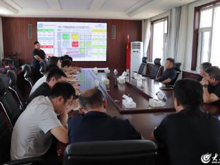 河口区物业市政公司组织召开黄河口汽车小镇项目阶段总结汇报会