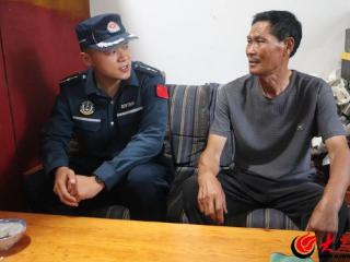东营海警局开发区工作站开展走访慰问老党员活动