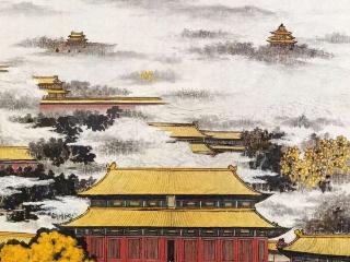 城市山水画上的北京中轴线