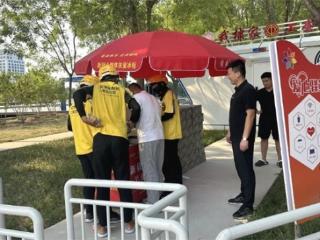 “关爱冰柜”上线！无棣县棣丰街道为新就业群体再送清凉