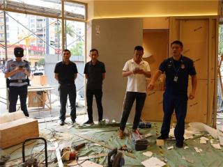 吉安县消防“三重奏” 奏响违规电焊防控最强音