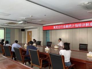 人民银行莱芜分行“三措并举”，全面提升金融“五篇大文章”统计工作质效