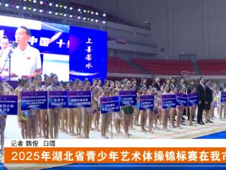 2025年湖北省青少年艺术体操锦标赛在十堰开赛