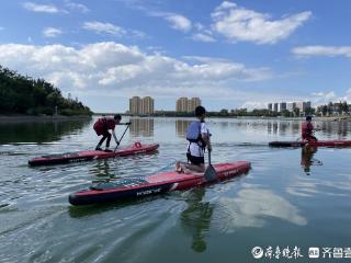 “浪尖芭蕾”！青岛市第六届运会皮划艇激流回旋比赛收官