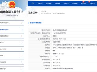 逃避缴纳税款！北大荒商贸集团被罚