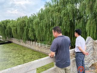 枣庄市市中区矿区街道人大代表开展督导防汛工作