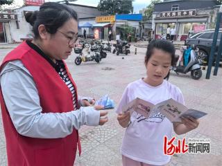 石家庄市新华区大马村社区开展移风易俗宣传活动