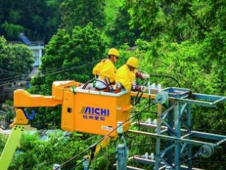 花山线改造保居民用电稳定
