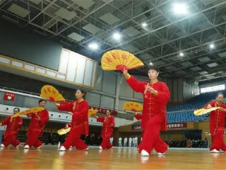 廊坊市第九届运动会群众体育县（市、区）组太极拳比赛精彩开赛