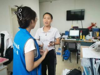 济阳街道财工街社区暖心服务一线