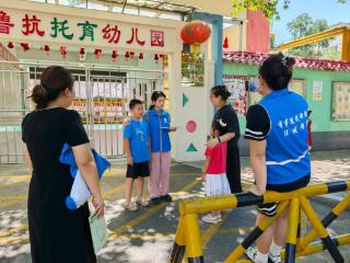 济阳街道京杭社区网格“小卫士”出镜，暑期防溺水宣传“热”起来