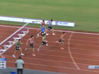 田径全锦赛衢州站|05后小将陈圆将斩获男子110米栏冠军