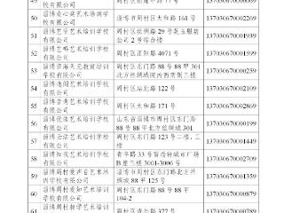 暂停招生！淄博这11所民校限期整改