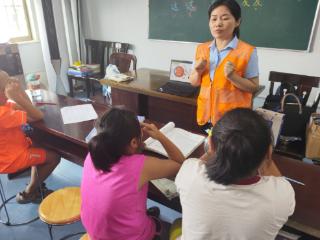 仙营街道东红庙社区开展信用+护眼知识科普志愿服务活动