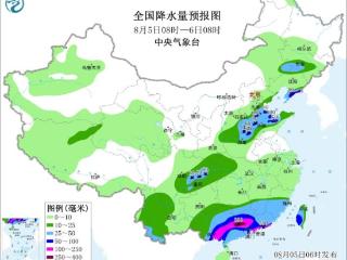 华南等地强降雨持续 中东部高温明日起有所减弱
