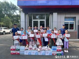 济南消防：童心致敬“火焰蓝” 共筑平安防火墙