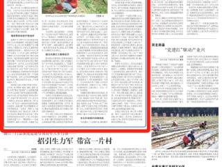 《农民日报》关注贵州：开展“强双基”行动 激活“红色引擎”