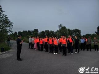 潍坊市寒亭区寒亭街道组织开展防汛应急响应演练