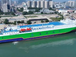 国内首个新能源车辆安全智能评测系统在渤海轮渡投用