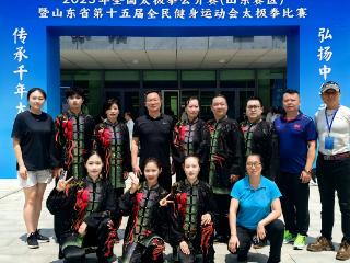 鲁东大学武术代表队在2025年全国太极拳公开赛中再创佳绩