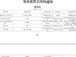山东服装职业学院教师在第七届中华经典诵写讲大赛中获教师组一等奖