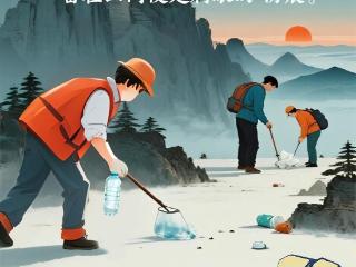 守护“五岳独尊”的纯净 我们的每一步都算数