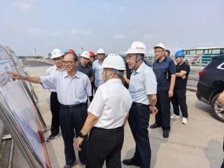 省交通运输厅督导沈海高速改扩建日照段建设