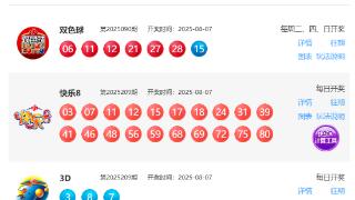8月7日福彩中奖号码(图1)