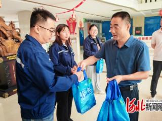 迁西县总工会开展2025年送清凉活动