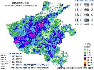 今明河南有一次较强降水过程