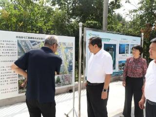 济宁太白湖新区党工委书记钟强带队督导区防汛抗旱工作