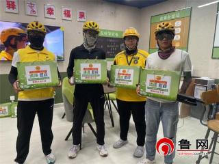 酷暑中的清凉守护——德州市工会联合大申社区开展新就业群体送清凉活动